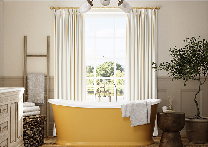 The British Stripe Co. Victoria, Blackpool No.1 - Made to Measure Curtains - Image 3